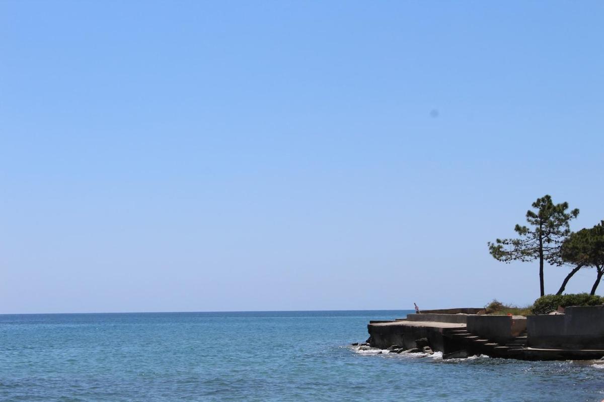 Bord de mer, pieds dans l'eau, vue panoramique Villa San-Nicolao Buitenkant foto